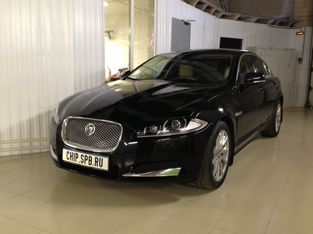 Чип тюнинг jaguar xf